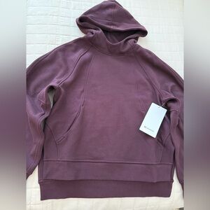 NWT Lululemon Scuba oversized Side-Slit Hoodie. Size XS/S.